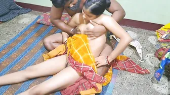 Desi Bhabhi Spreads Wide For Devar All Day In Their Village House Room