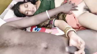 Indian Village Couple Fucks Raw Right After Their Simple Love Marriage