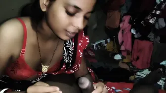 Indian Housewife Gagging On Thick Cock In Her Kitchen During Afternoon