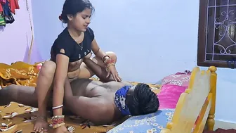 Newly Married Bhabhi Rides Him Hard In Their Bedroom All Afternoon