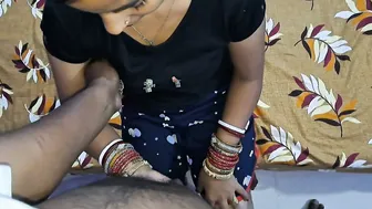 Newly Married Bhabhi Rides Him Hard In Their Bedroom All Afternoon