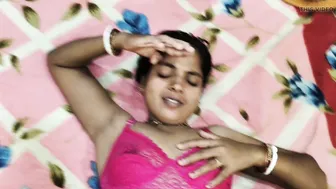 Indian Village Stepsister Bent Doggy Style Bedroom Floor Moaning Loud