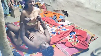 Newly Married Bhabhi Screams Riding Husband Cock On Wedding Night Bed