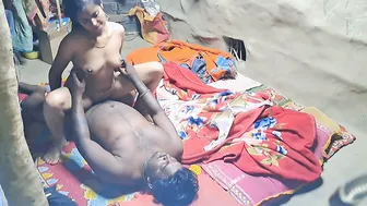 Newly Married Bhabhi Screams Riding Husband Cock On Wedding Night Bed