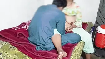 Pakistani Bhabhi Roughly Fucked By Horny Old Father In Law On Bed