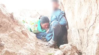 Desi Couple Fucks Raw On Mountain Rocks With Scenic Valley Views