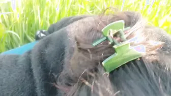 Random Stranger Eats Her Pussy Outdoors In Risky Public Experiment