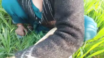 Random Stranger Eats Her Pussy Outdoors In Risky Public Experiment