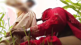 Desi Lovers Fuck Rough Against Trees Deep In The Jungle At Night