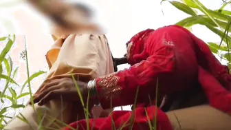 Desi Lovers Fuck Rough Against Trees Deep In The Jungle At Night