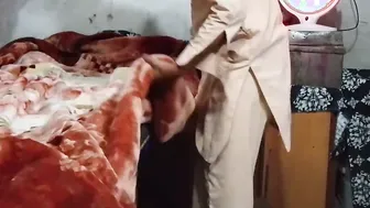 Two Indian Women Sharing One Thick Cock And Riding Him On The Bed