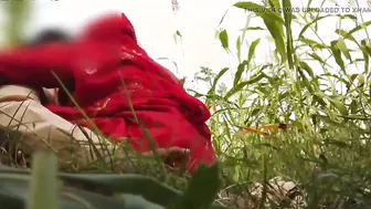 Indian Village Couple Fucking In The Fields With Her Big Ass Bouncing