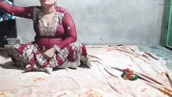 Desi Couple Having Passionate Sex Together On The Bed At Their Home