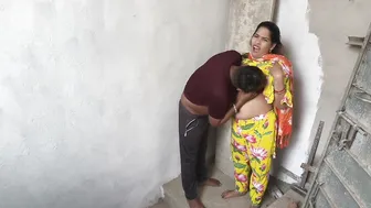 Desi Village Girl Getting Her Boobs Pressed While Kissing Outdoors Secretly