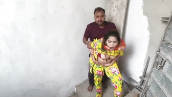 Desi Village Girl Getting Her Boobs Pressed While Kissing Outdoors Secretly