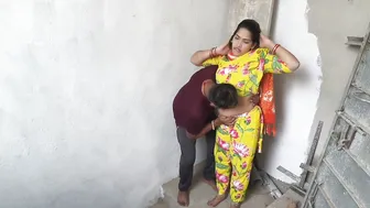 Desi Village Girl Getting Her Boobs Pressed While Kissing Outdoors Secretly