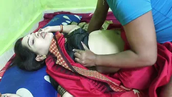 Desi Wife Getting Fucked Hard While Her Uncle Is Away From The House Today