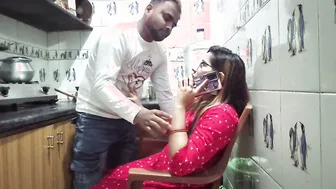 Odia Village Girl Bent Over The Kitchen Counter Getting Fucked Hard