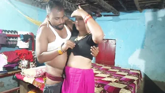 Bengali Wife Getting Her Big Boobs Sucked After Lifting Up Her Saree