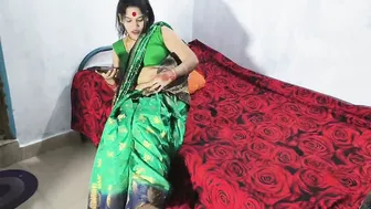 Desi Maid Seducing Her Employer In The Kitchen Wearing A Tight Blouse