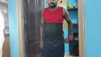 Indian Stepson Jerking Off To His Stepmom Before She Rides His Hard Dick