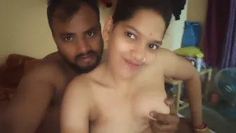 Desi Bhabhi Spreading Her Legs Wide For Her Husband's Thick Cock Tonight