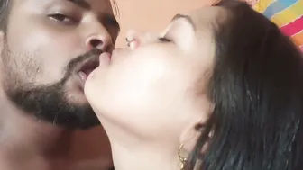 Desi Housewife With Huge Tits Pleasures Her Husband Until He Finishes