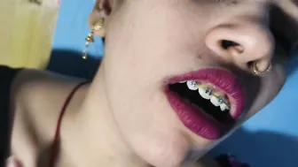 Indian Newlywed Wife Kisses Husband Deep While He Sucks Her Big Breasts