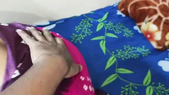Odia Village Wife Gets Her Huge Tits Sucked Hard In Bedroom By Lover