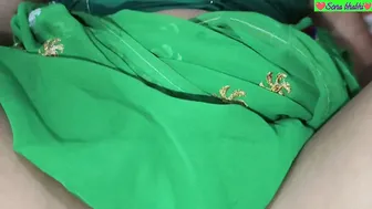 Indian Bhabhi Moaning Loud As She Gets Her Pussy Pounded On The Floor