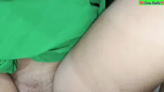 Indian Bhabhi Moaning Loud As She Gets Her Pussy Pounded On The Floor