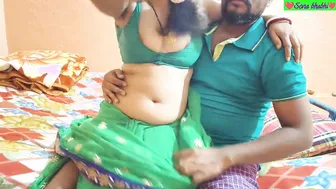Indian Bhabhi Moaning Loud As She Gets Her Pussy Pounded On The Floor