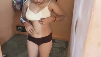 Indian Village Wife Bathing Naked In The Backyard Caught On Hidden Camera