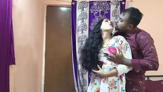 Indian College Girlfriend Comes Over And Gets Fucked Hard In His Bedroom