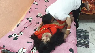 Desi Stepaunty Catches Her Nephew Jerking Off And Joins For Rough Sex