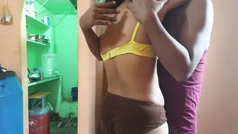 Indian Girl With Big Breasts Gets An Oily Rubdown Before Getting Fucked