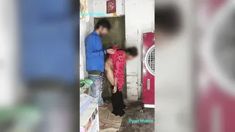 Desi Girlfriend Sneaks Back To Her Boyfriend's Place For Secret Fuck