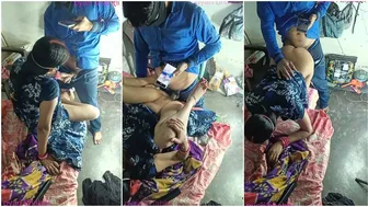 Indian Prostitute Takes Client Raw In Cheap Hotel Room Moaning Loud