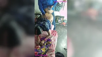 Indian Prostitute Takes Client Raw In Cheap Hotel Room Moaning Loud