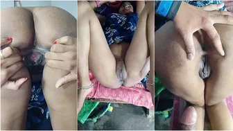 Indian Girl With Fat Ass Takes Massive Cock Pounding Her From Behind