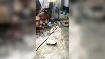 Tamil Sister In Law Secretly Filmed Naked During Her Morning Bath