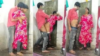 Indian Girlfriend Visits Her Man After Dark Screaming Through Wild Sex