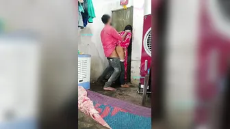 Indian Girlfriend Visits Her Man After Dark Screaming Through Wild Sex