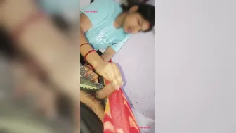 Desi Girlfriend Giving Handjob When Her Mom Walks In Catching Them