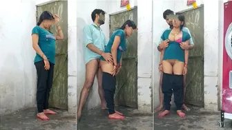 Three Horny Indian Girlfriends Share Cock In Wild Homemade Threesome Fun