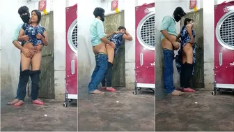 Indian Girlfriend Takes Boyfriend's Massive Black Cock Deep In Her Pussy