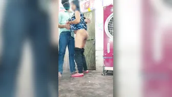 Indian Girlfriend Takes Boyfriend's Massive Black Cock Deep In Her Pussy