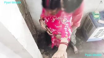 Two Desi Girlfriends Visiting Boyfriend's Flat For Loud Threesome At Night