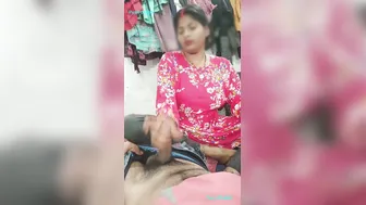 Indian Bhabhi Strokes Brother-In-Law's Cock Late Night Until He Erupts