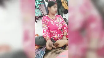 Indian Bhabhi Strokes Brother-In-Law's Cock Late Night Until He Erupts